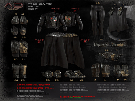 Second Life Marketplace - [AD] - The Dark Side - PAULDRONS - Gianni - Black